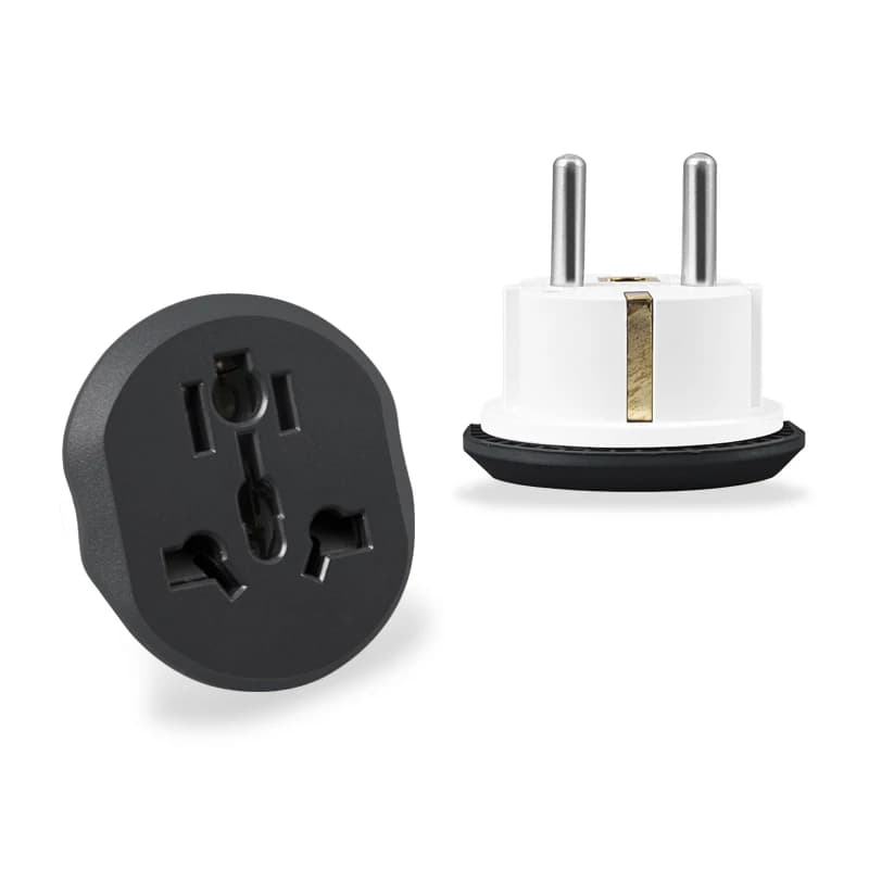 Universal EU Plug Converter FR AU US UK CN To EU Travel Adapter High Quality Home Plug Adapter 16A 250V Wall AC Electric Socket