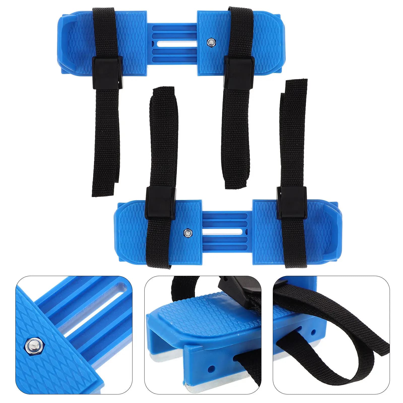 1Pair Adjustable Ice Skates Beginner Skating Snow Sports Halloween Christmas Ice Skate Cover Ice Skate Accessories Junior