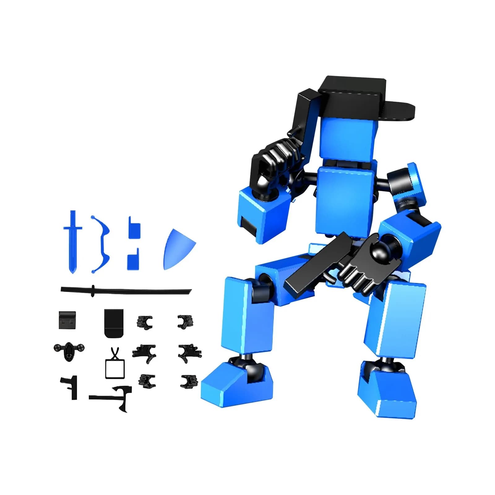 Multi-Jointed mobile Shapeshift Robot 3D stampato manichino personaggio assemblare giocattoli 13 Action Figures giocattoli gioco genitore-figlio