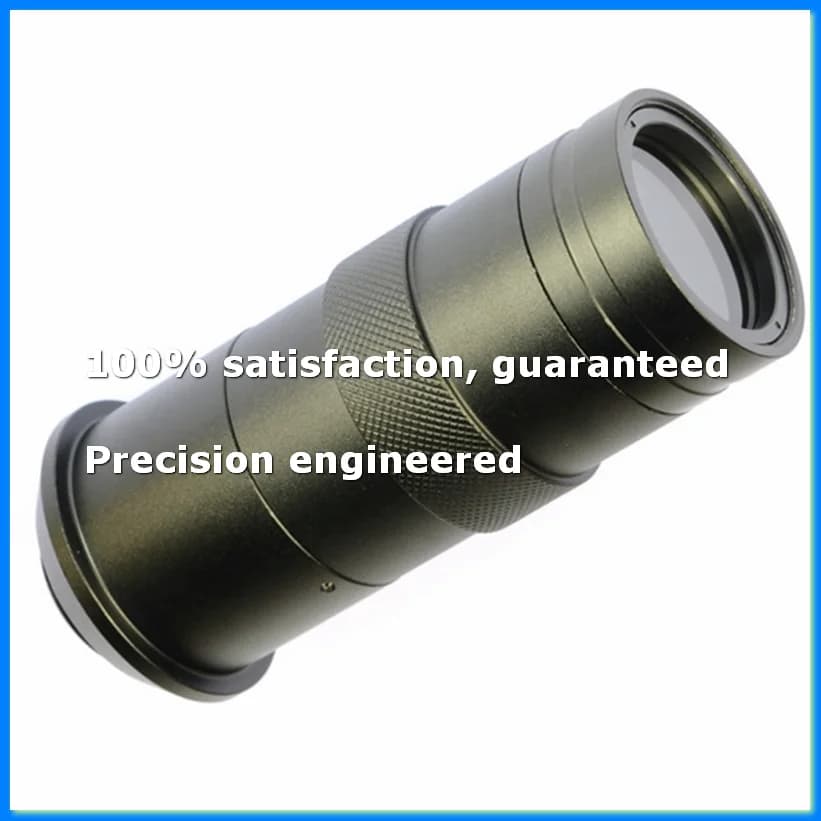100X Microscope Lens M1218 Monocular Industrial Camera Maintenance Appraisal Lens-A69M