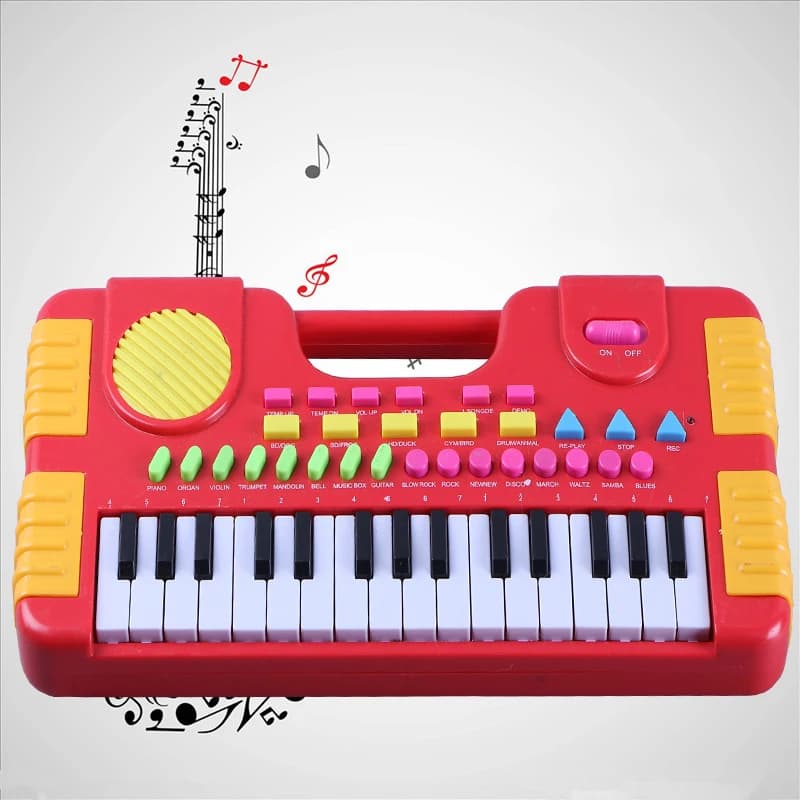 31 tasti bambini giocattoli musicali per bambini strumento musicale portatile per bambini tastiera elettronica per pianoforte giocattoli educativi per ragazza