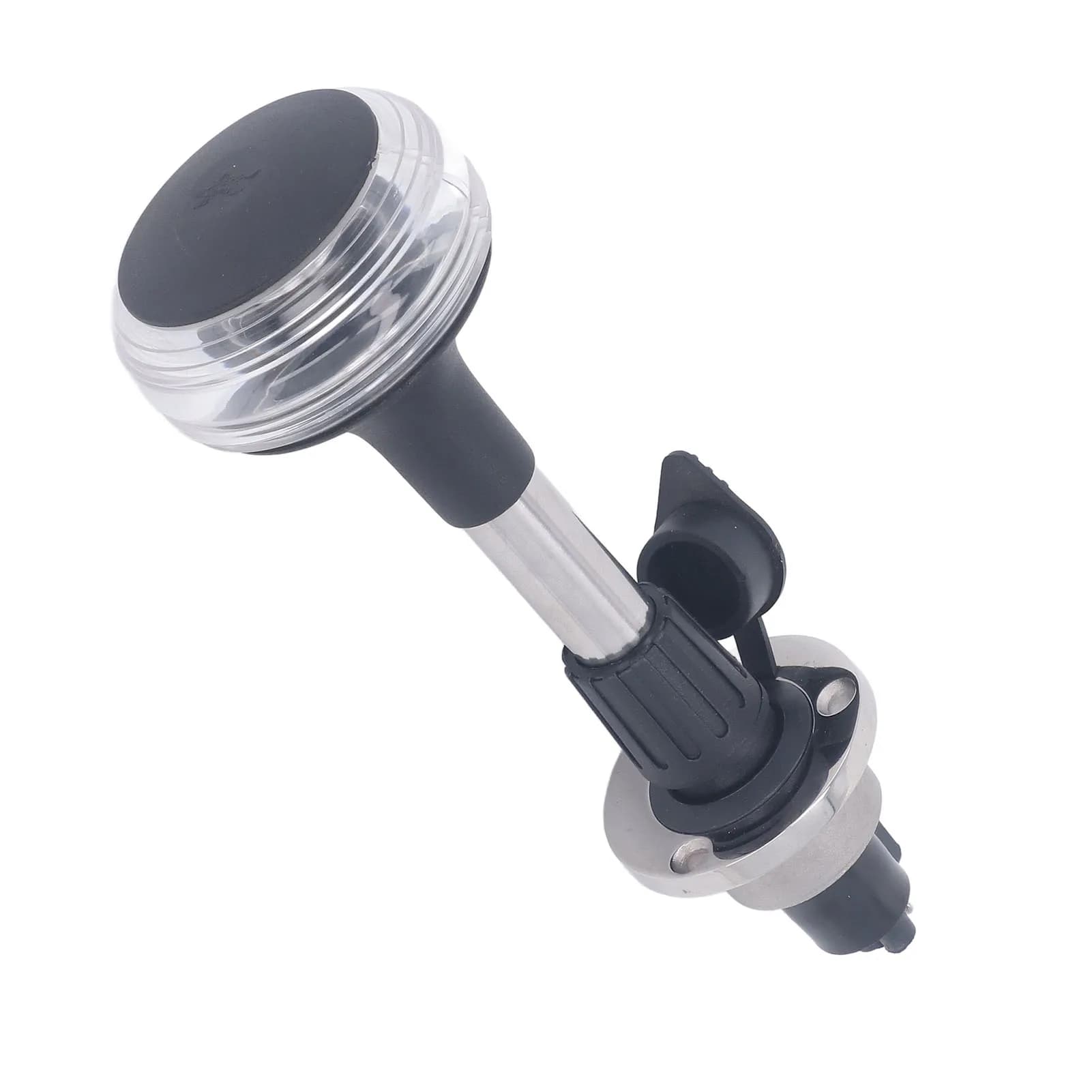 Luce di Ancoraggio a LED per Imbarcazioni 9 Pollici, Omologata USCG 2NM IP65, con Base Staccabile, 10-24V DC 3W