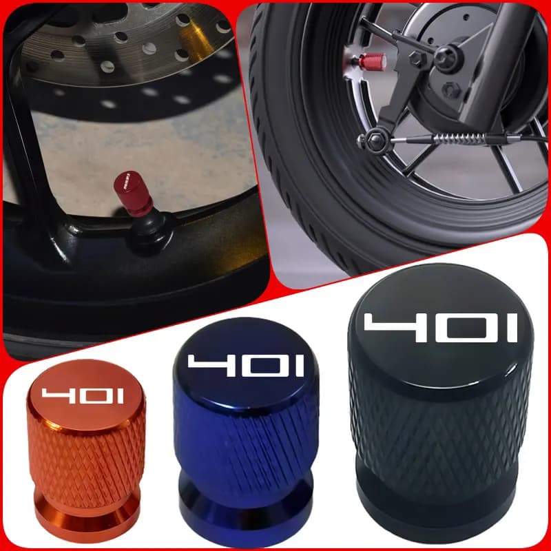 For Husqvarna Svartpilen 401 VITPILEN 401 2018-2024 2022 2023 Motorcycle aluminum alloy valve valve cap accessories