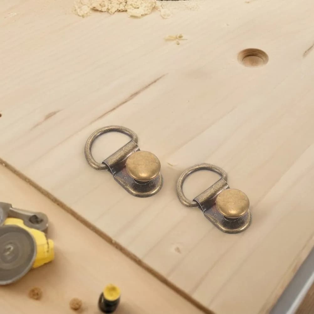 Set di 40 Fibbie in Acciaio Inox per Scarpe, Ganci Decorativi per Riparazione di Scarponi da Escursionismo e Arrampicata