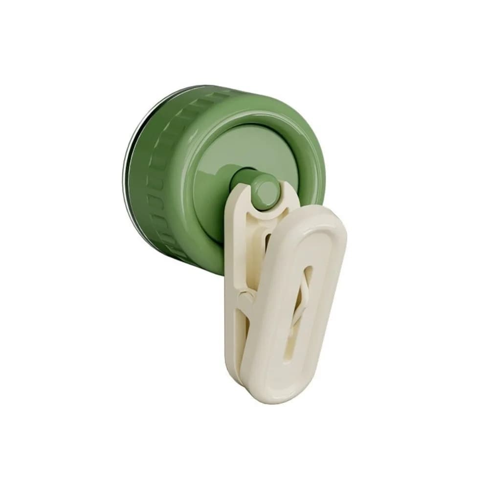 Clip portaoggetti a ventosa da parete, salvaspazio, montaggio a soffitto senza foratura, gancio antiscivolo, resistente, clip per asciugare calzini, per bagno