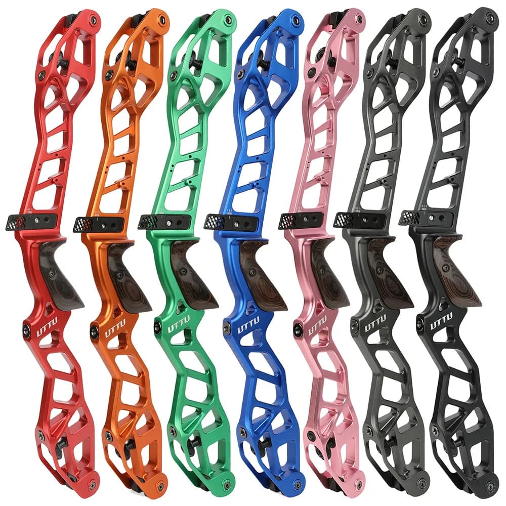 ILF Arco Maniglia 23/25 pollici CNC In Lega di Alluminio Takedown Arco Recurvo Riser Grip Tiro Con Arco Caccia Tiro Al Bersaglio
