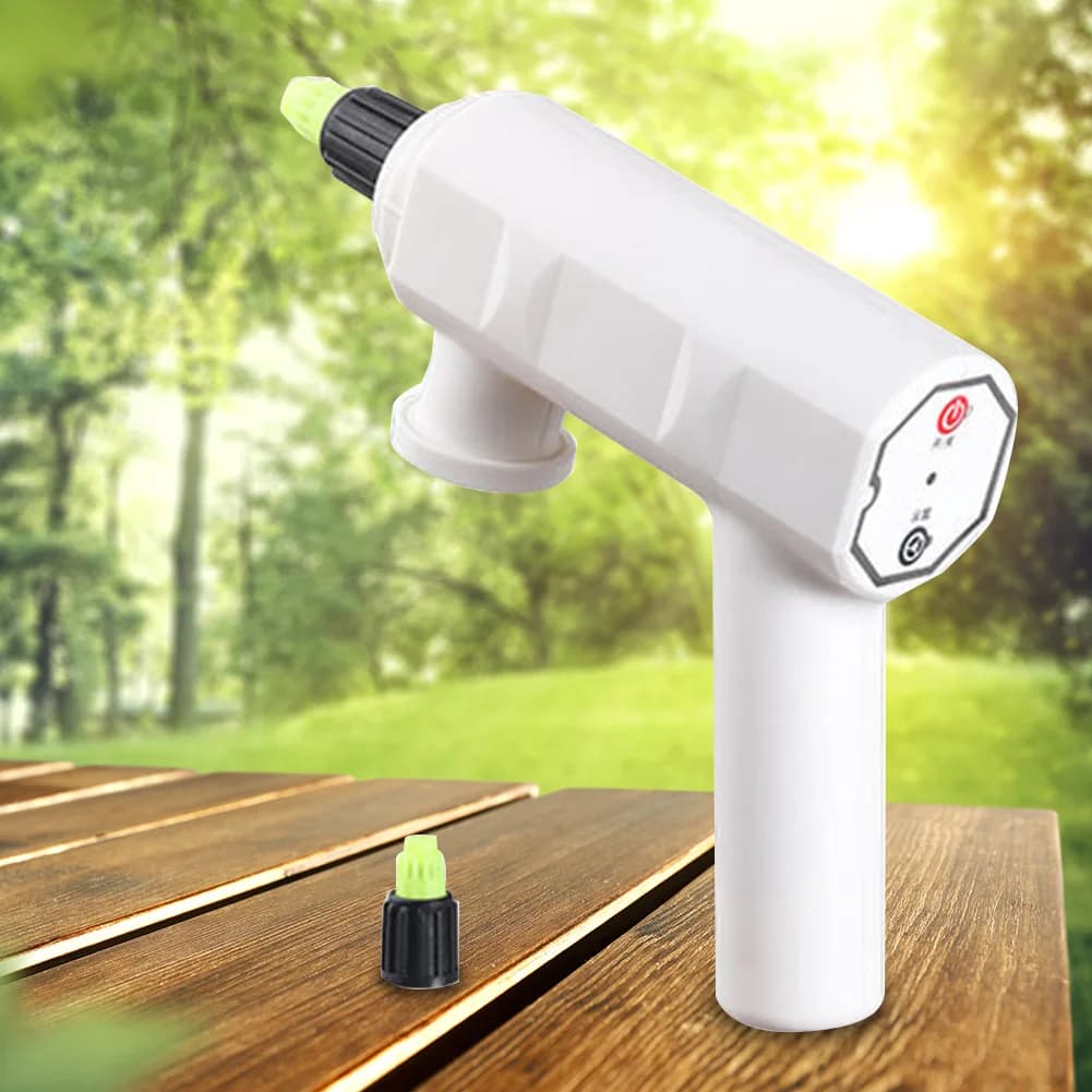Hose Sprinkle Nozzle Household Hand-Held Portable Electric Watering Garden Nozzle High USB Charging Water Flowers Trees