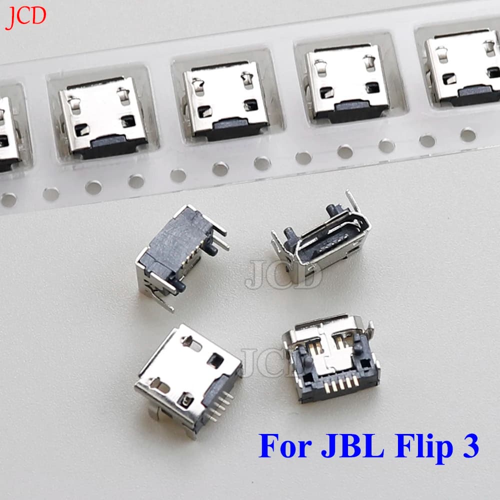 Power Connector Jack USB C 1-20 pcs Dock for JBL Flip 3 speaker charger Bluetooth plug for charger Micro 5pin female socket