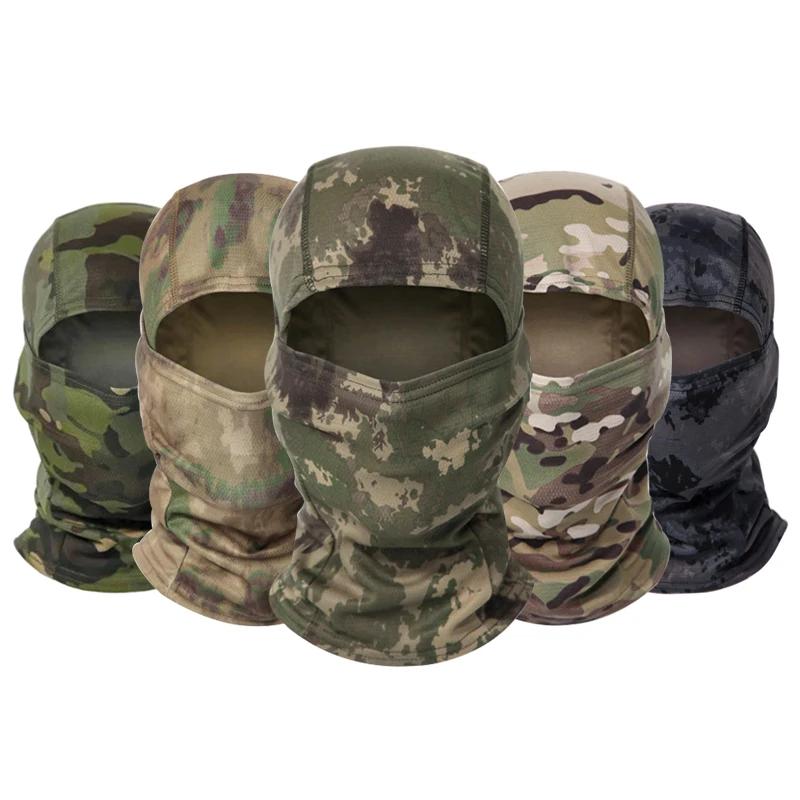 Camouflage Mymetic Hat Cycling Full Face Mask Open-air sports Hunting Hiking Mask Ski mask Motorcycling helmet Internal cap