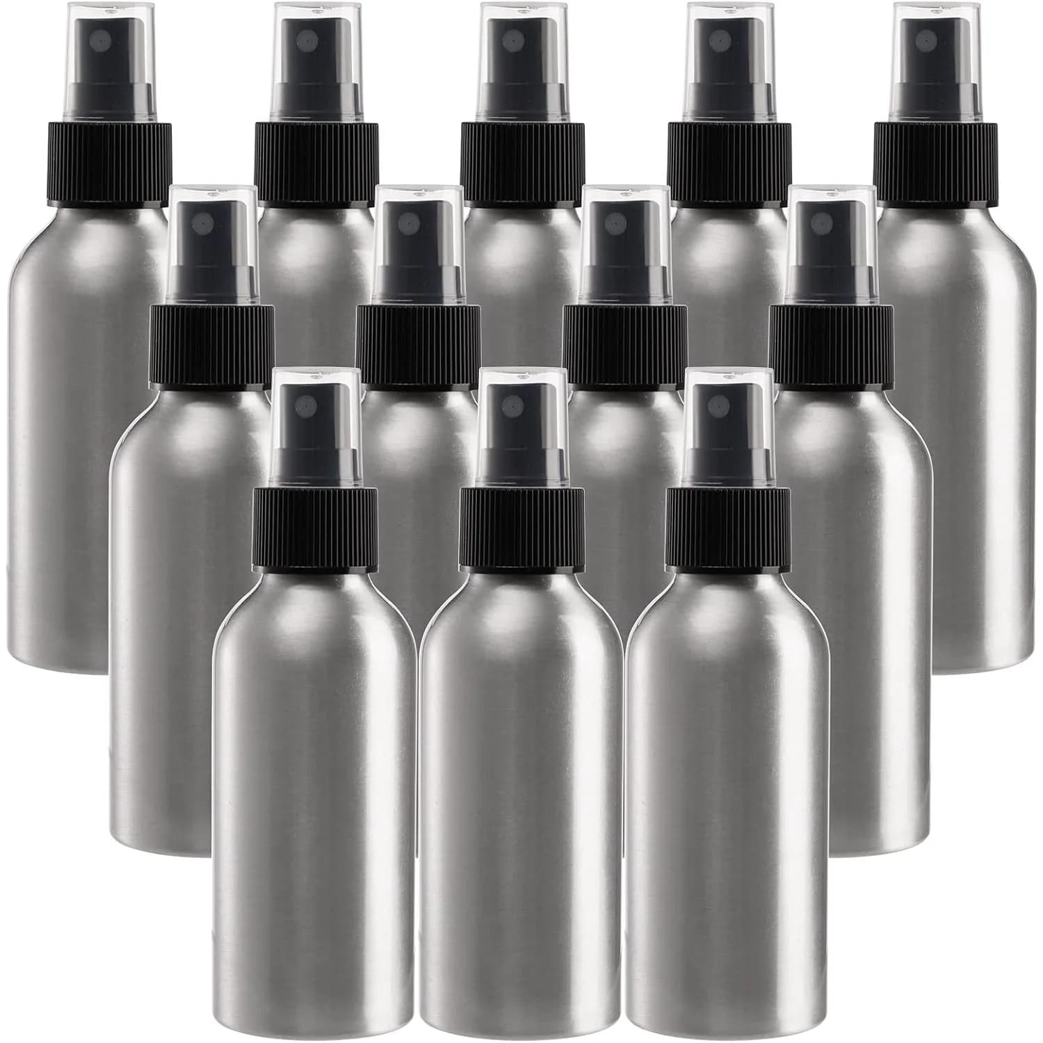 1Pack 30/120ml Aluminum Empty Spray Bottles Fine Mist Spray Bottles for Travel Cosmetic Perfume Essential Oil Storage Leak Proof