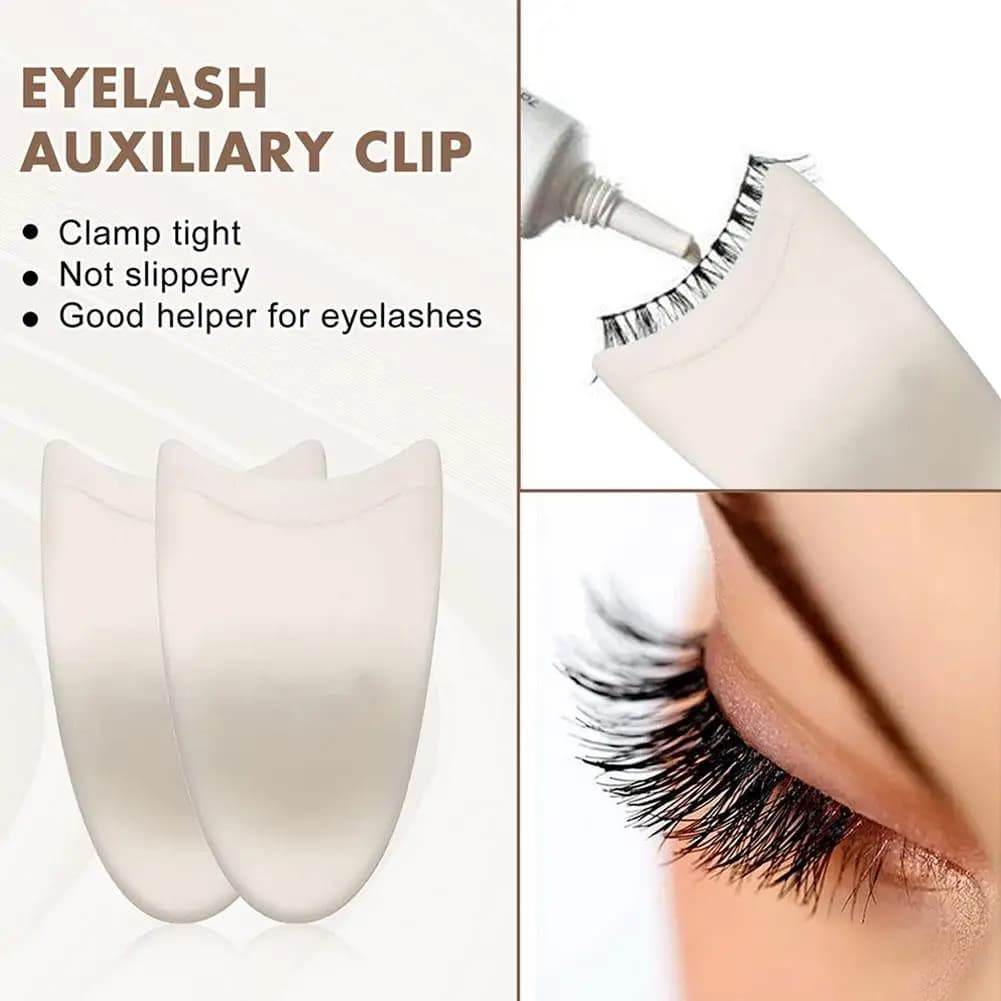 Help for fake eyelashes Beauty and make-up tools Plastic cutter Wall decal for beginners Fake eyelash tool for beginners