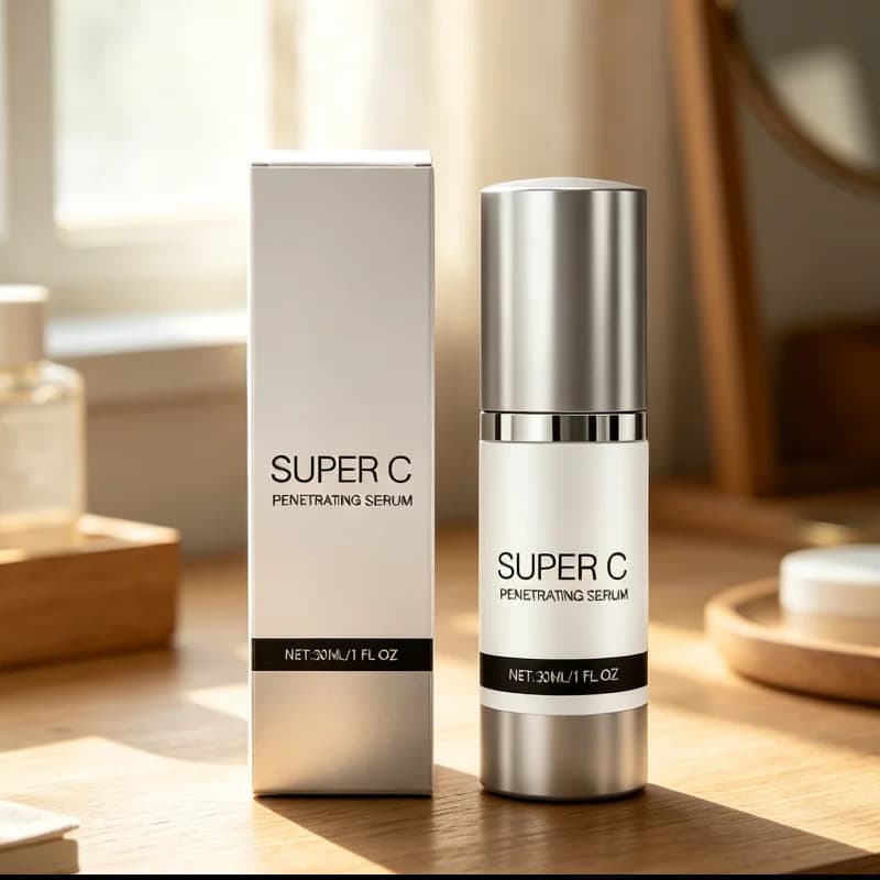 Vitamin C Facial Essence 30ml Hyaluronic Acid Moisturize Brighten Even Skin Tone Daily Skin Care Serum Repair Dry Sensitive Skin