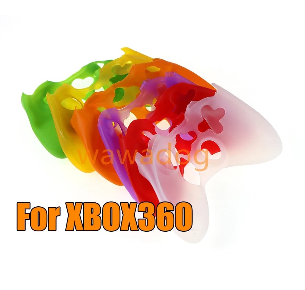 Custodia morbida in silicone da 20 pezzi per controller Xbox360 Giochi Accessori Gamepad Joystick Cover per custodia in pelle per controller Xbox 360