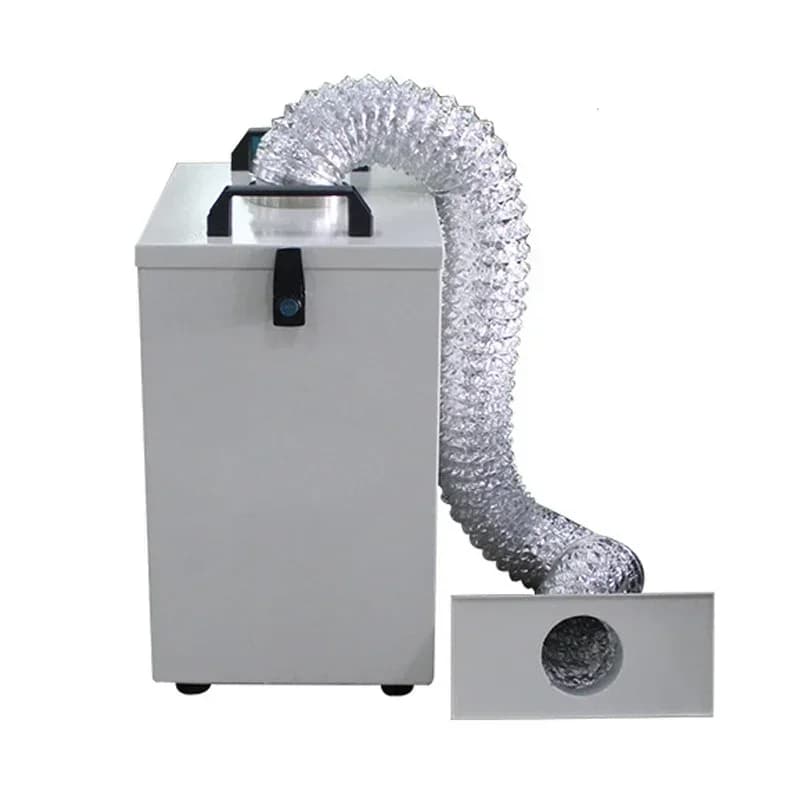 Depuratore di fumo e polvere, filtro a quattro strati, purificatore di odori dedicato per macchina per incisione laser