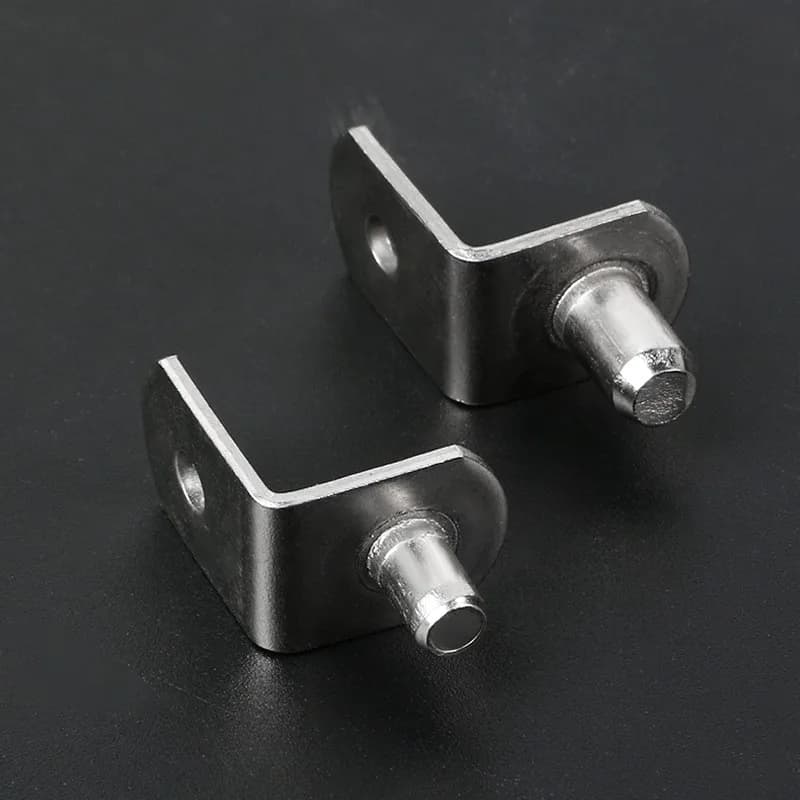 71 pcs 5*10mm Iron Shelf Support Pegs, Easy Insert Install, Bookshelf Support Furniture Board Fixing