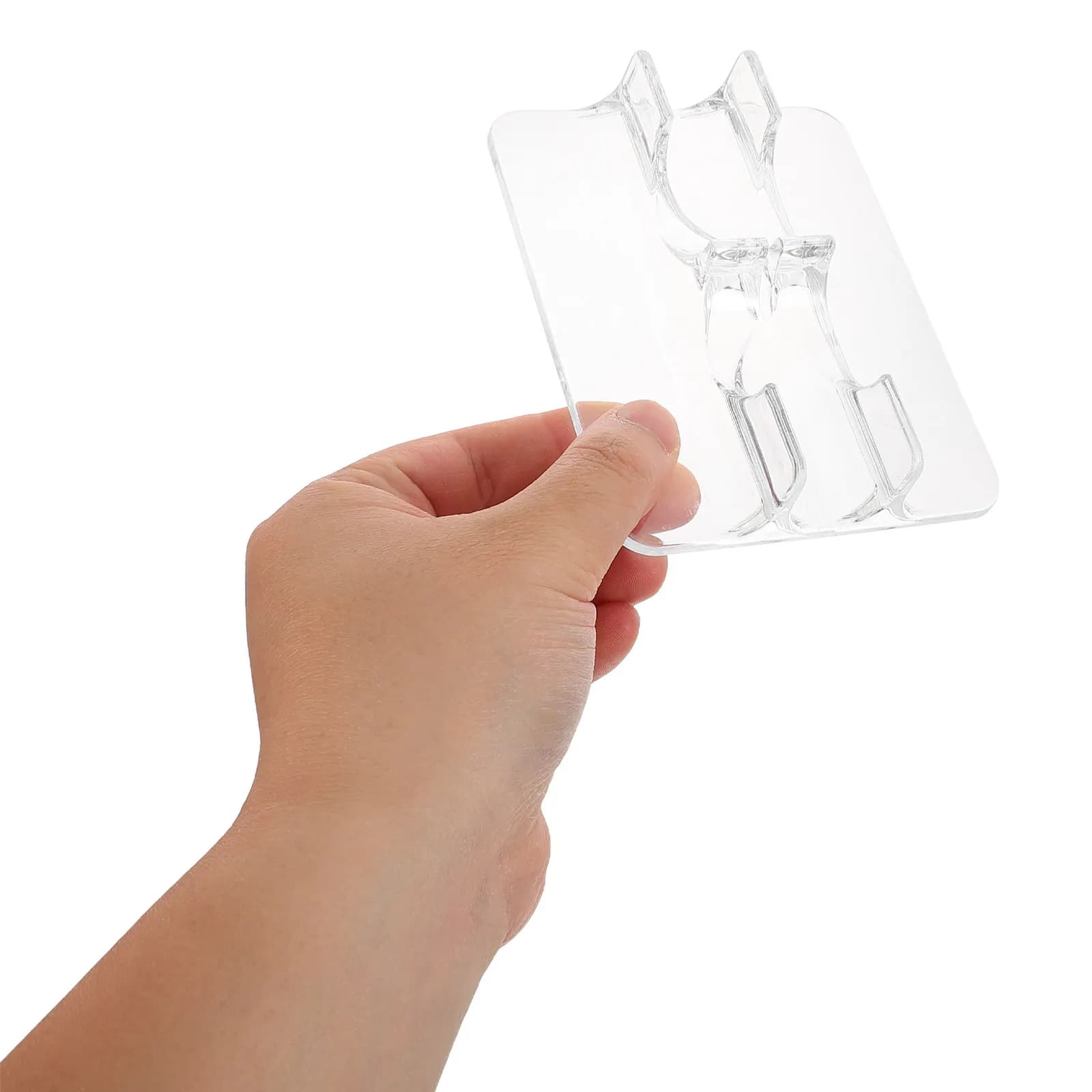 2 Pezzi Supporto Trasparente per Pattini in Linea, Espositore per Pattini a Rotelle, Supporto Stabile Salvaspazio, Porta Pattini da Ghiaccio Trasparente, Supporto per Scarpe
