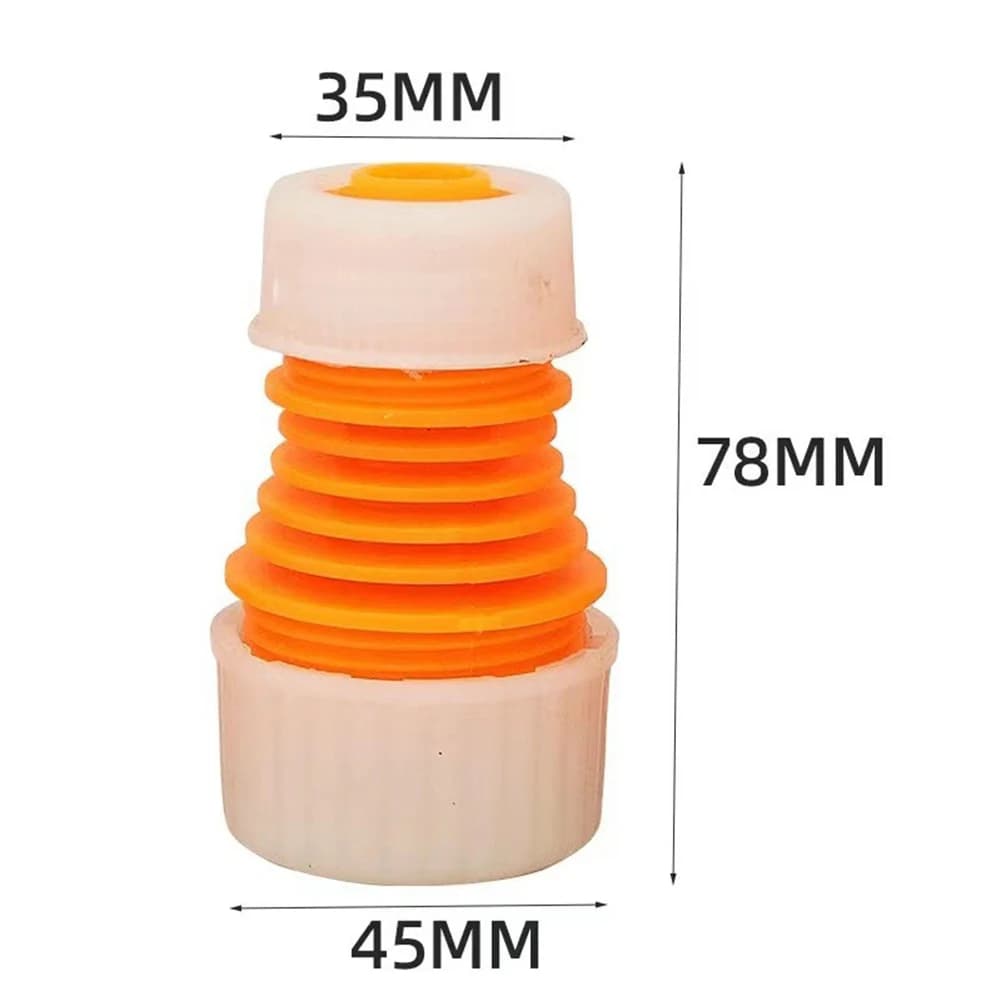 Connettore per Riparazione Perdite Tubi da Giardino, Adattatore di Connessione in Plastica per Tubi da Giardino, Uso Fai-da-te e Professionale