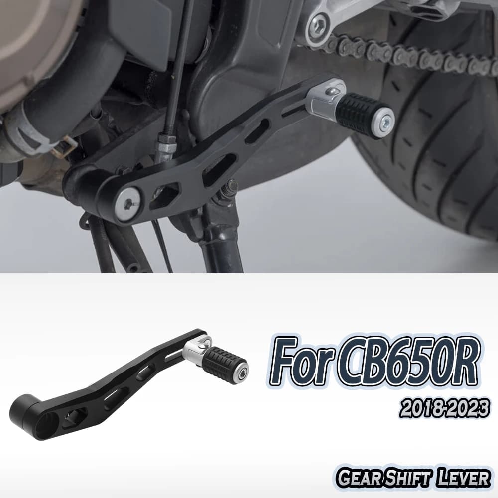 Moto Pieghevole Regolabile Shifter Poggiapiedi Pedale Leva Del Cambio Leva Del Cambio Per CB650R CB650 R CB 650 R CB 650R 2018-2023