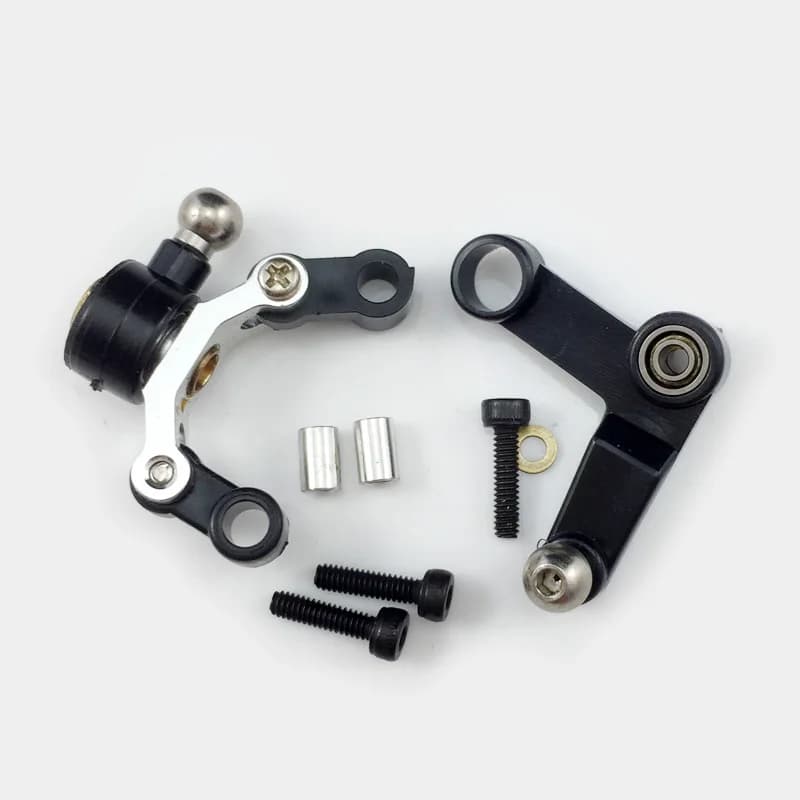 Braccio di controllo del rotore di coda in metallo Tarot 450 per elicottero Align Trex 450 V2 V3 PRO DFC 450L 480