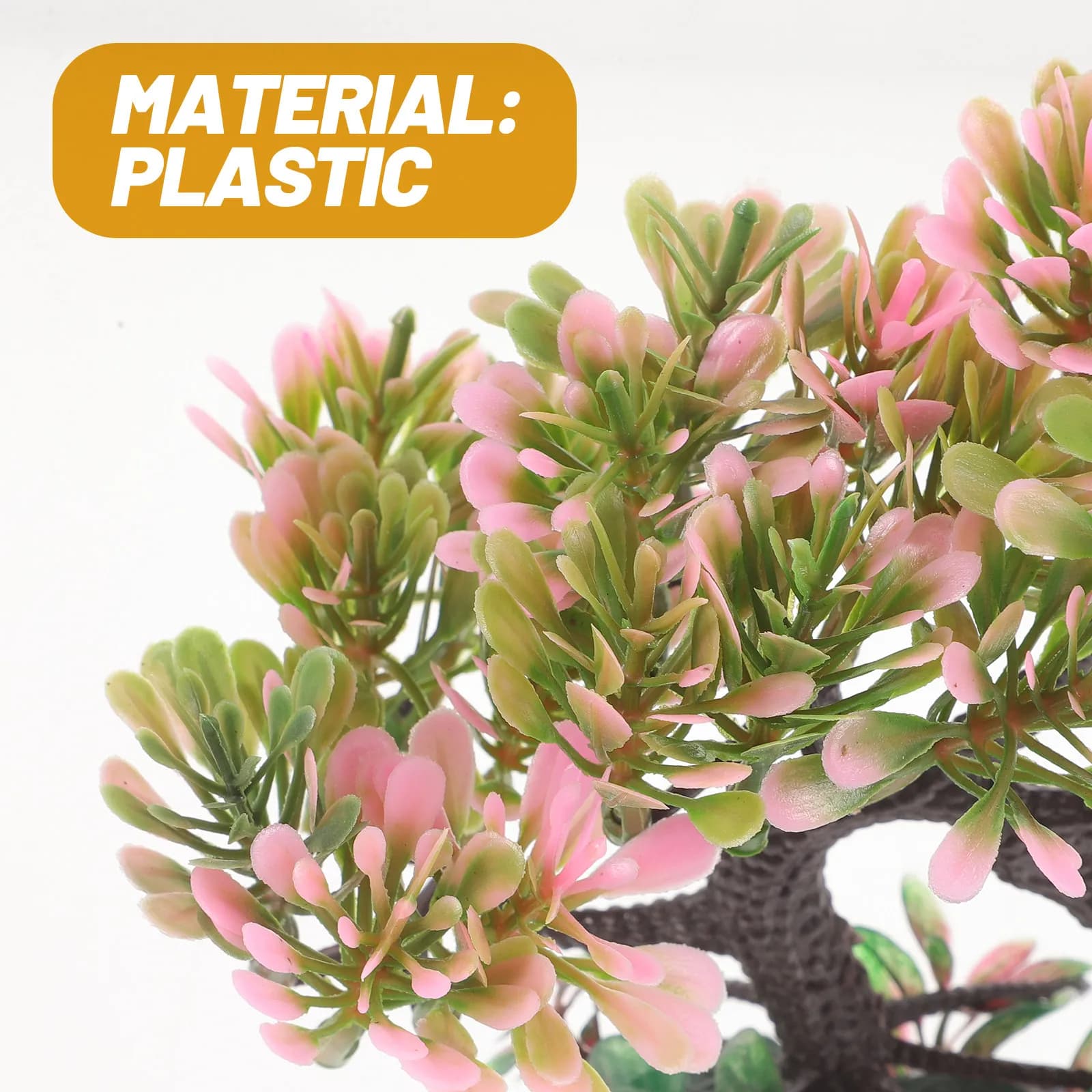 Albero Artificiale Realistico per Acquario, Decorazione per Vasca dei Pesci, Pianta in Plastica, Accessori per Acquario, Finto Ma Realistico