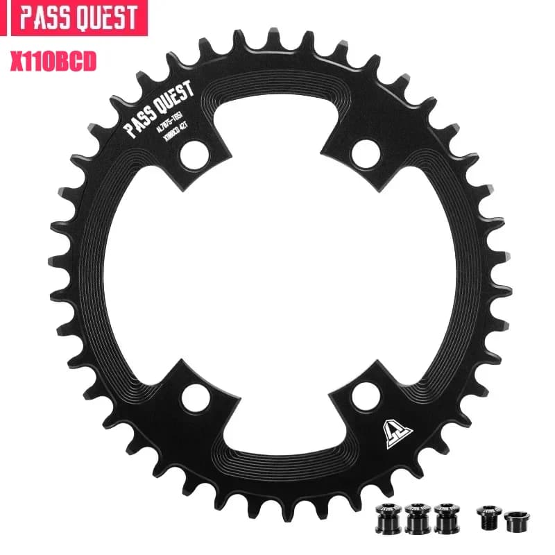 PASS QUEST X110BCD 4 artigli stretti e larghi per R2000 R3000 4700 5800 6800 DA9000 Guarnitura rotonda ovale parti bici da strada