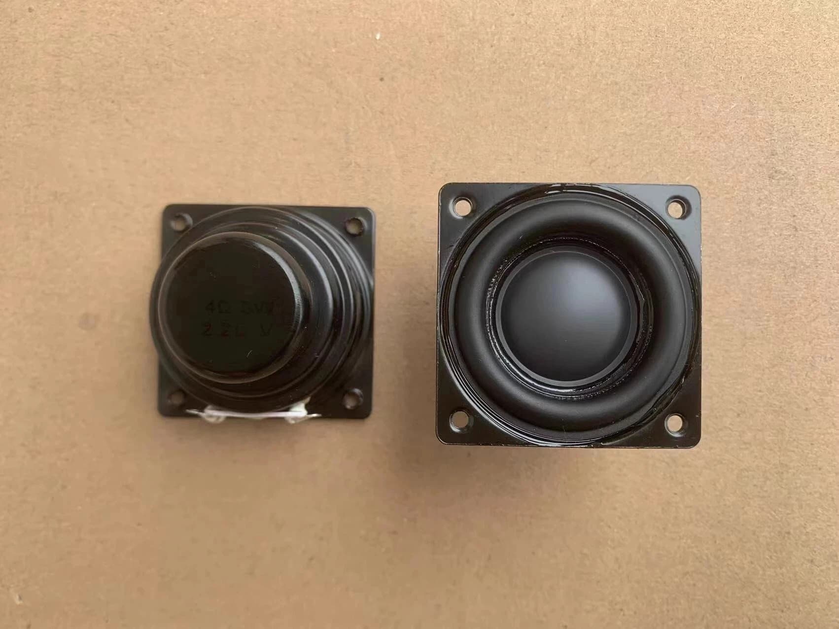GHXAMP Altoparlante Full Range da 1,5 pollici 40 mm 4 Ohm 5 W - Enorme magnete al neodimio - Sostituzione proiettore e mini altoparlante 2 pezzi