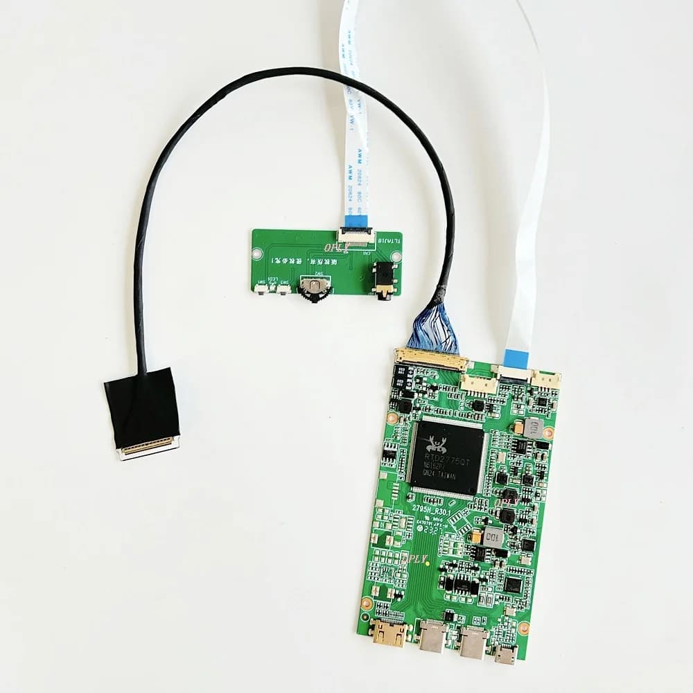 4K LCD OLED Controller board type-C EDP MINI HDMI-compatible for ATNA56WR07 ATNA56WR08 ATNA56WR11 15.6" 3840X2160 LCD panel
