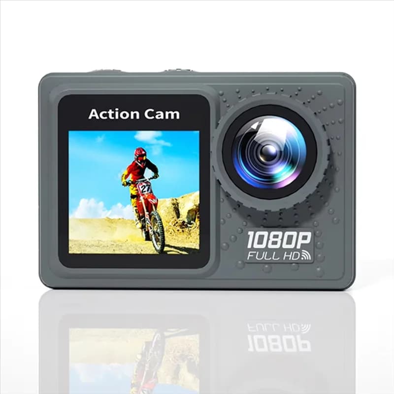 Mini action camera 1080P 120 wide-angle sports camera with webcam accessories kit