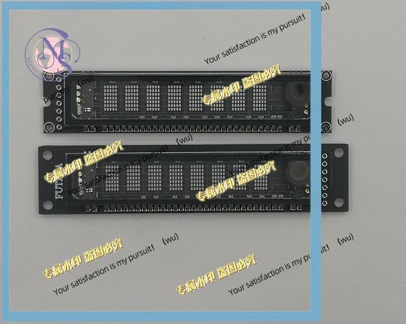 8-Bit 16-Bit Dot Matrix Board VFD Module Screen Graphical Lattice for Arduino C51 STM32 Microcontroller VFD Fluorescent Display