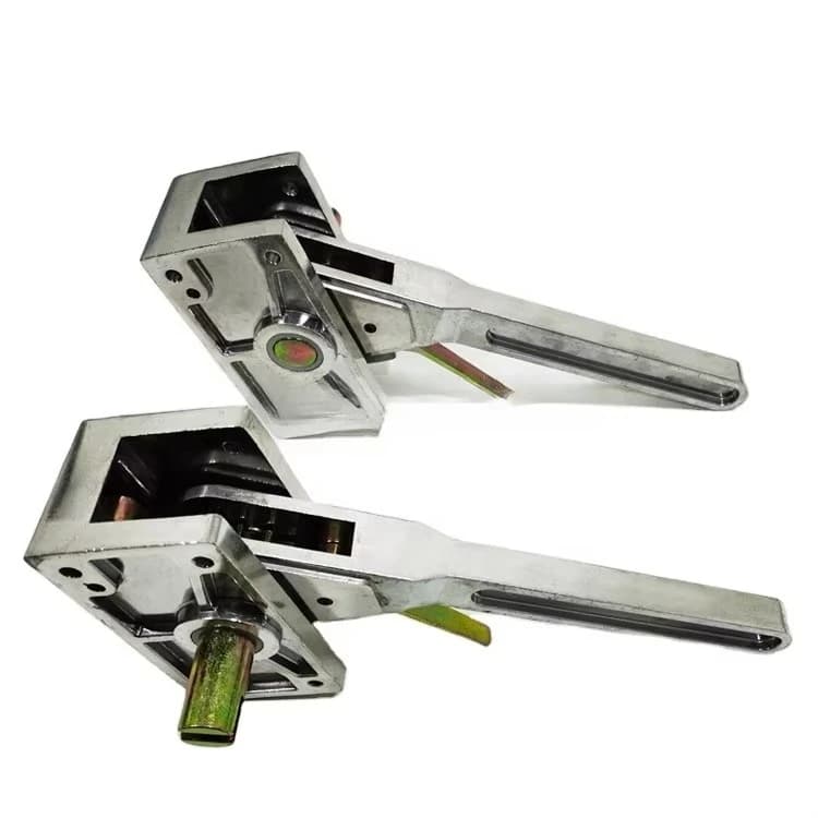 GL-15316/15317 Curtain with ratchet buckle with side straight handle for trailer curtains