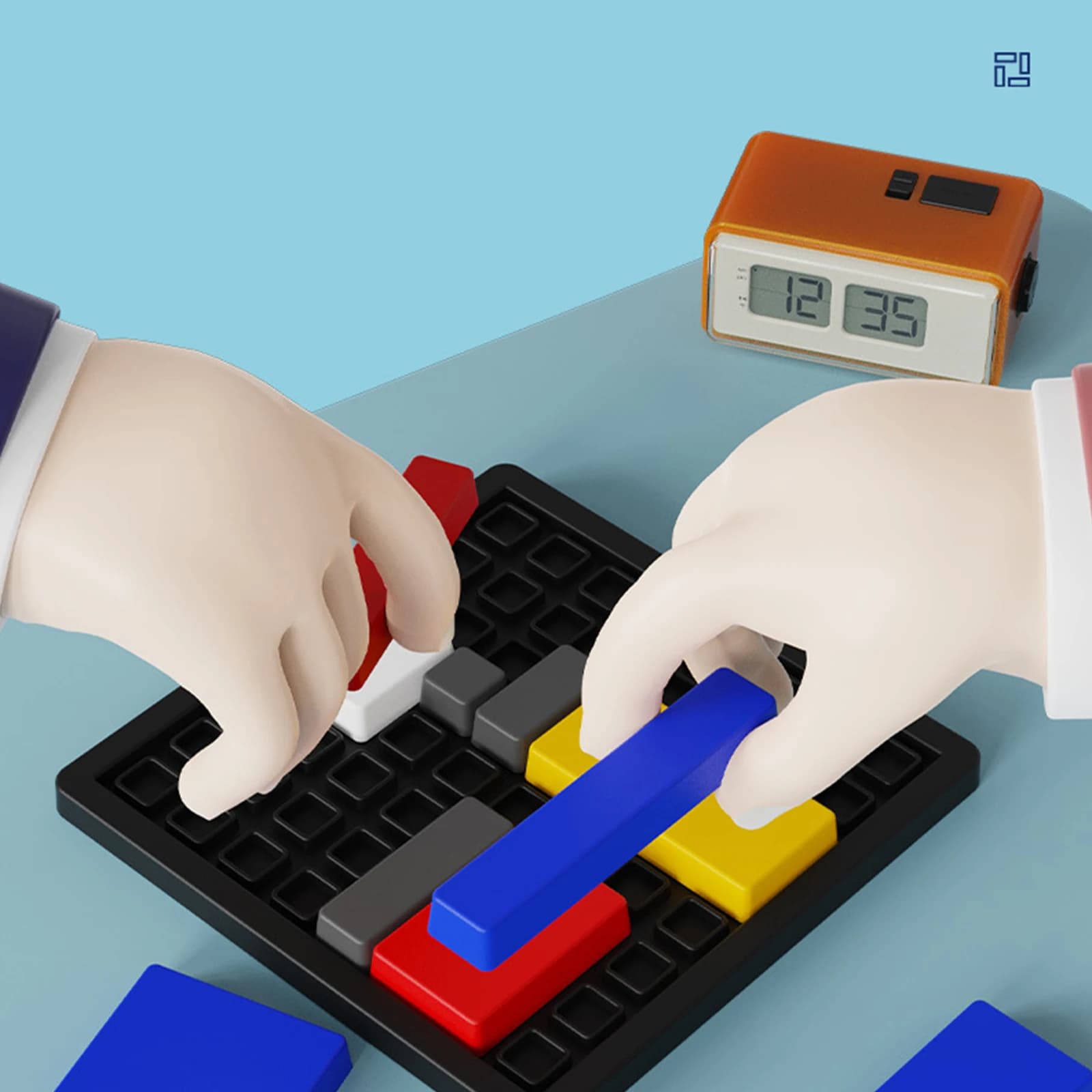 Puzzle per l'Allenamento del Pensiero Logico per Bambini e Adulti con 88 Sfide, 4 Livelli di Difficoltà, Gioco da Tavolo Rompicapo