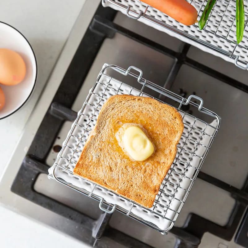 Prezzo di fabbrica Barbecue giapponese radiazioni a infrarossi lontani Rete per barbecue in ceramica sandwich torta di riso pesce alla griglia fuoco diretto griglia a rete