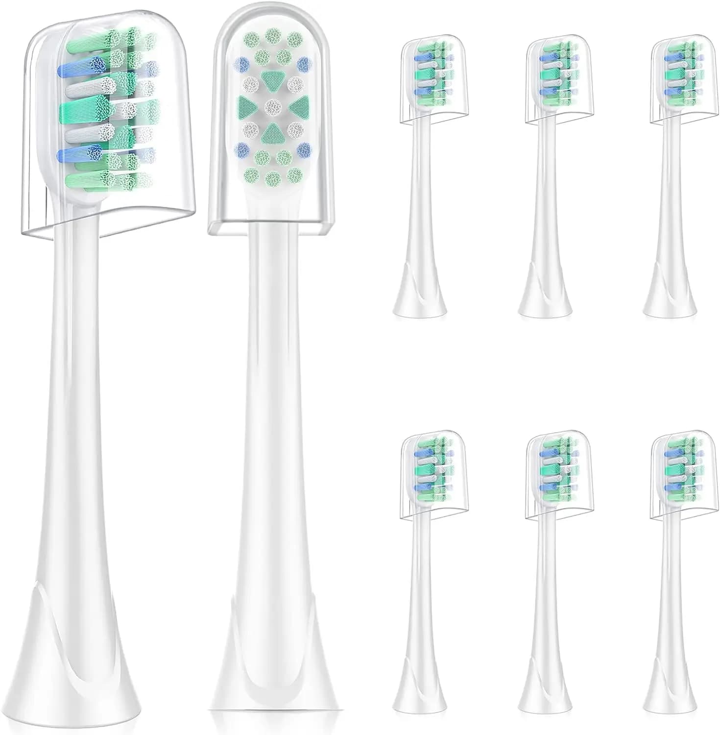 4/8/12/16 toothbrush head compatible with Philips Sonicare 4100, 3100, 2100 Protectiveclean 6100, 4500 C1