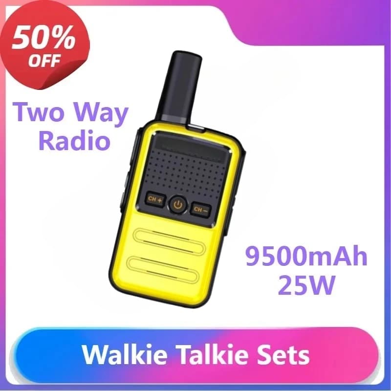 4 pezzi set colorato radio bidirezionale walkie talkie mini radio portatile portatile attrezzatura di comunicazione wireless per campeggio