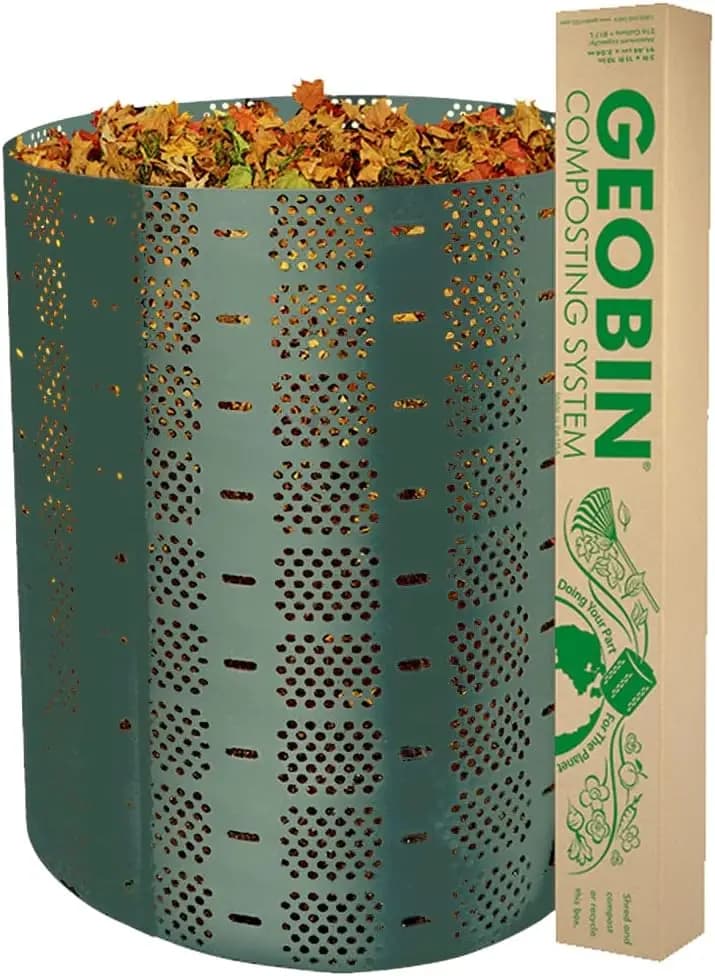 Contenitore per Compostaggio Espandibile da 246 Galloni, Facile da Montare, Prodotto negli USA per Uso Esterno