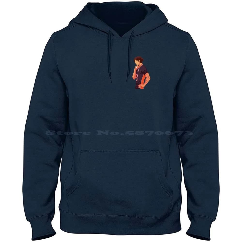 - 100% Anime Anime Hot Anime Boy volleyball shirt with hood