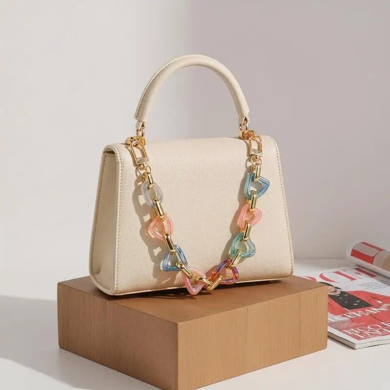 New Acrylic Replaceable Detachable Bag Chain Strap Purse Handbag Bag Straps Resin Crossbody Shoulder Bag Diy Accessories