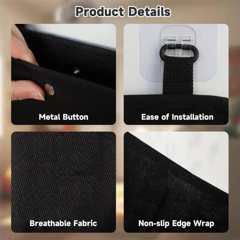 Oxford Fabric RVs Door Mounted Shoe Hanging Storage Bag Space Saving