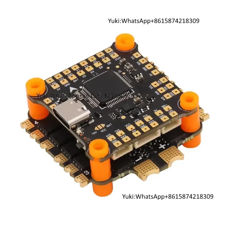 PFLY HAKRC F4 65A Stack 4In1 ESC 30.5x30.5 F405 Flight Controller 2-6S Compatibility FPV Stack FPV Drones