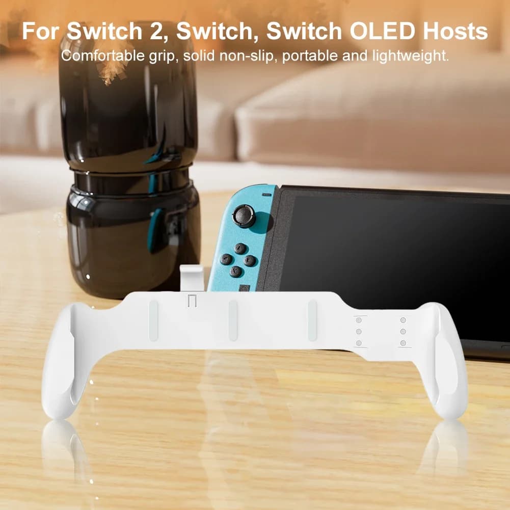 Cover Protettiva Ergonomica per Switch 2, Custodia per Console da Gioco, Supporto per Controller per Switch OLED e Switch