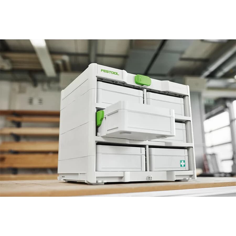 FESTOOL SYS3 S 76 Scatola Porta Utensili per Accessori Elettroutensili 265 x 171 x 71 mm 577817