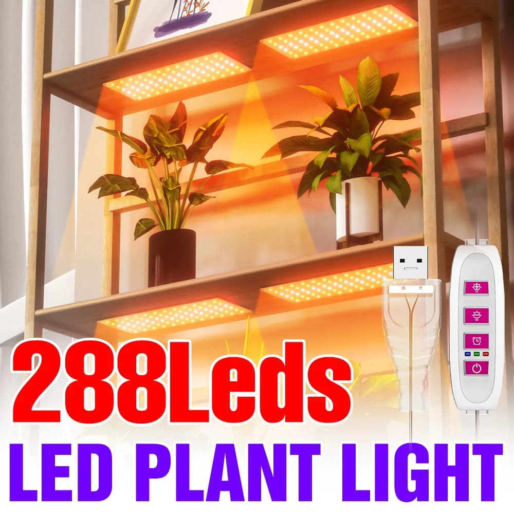 Luci LED a Spettro Completo per Coltivazione Piante, Lampada Quantum Board per Semina, Illuminazione per Serra, Fiori, Frutta e Verdura in Vaso