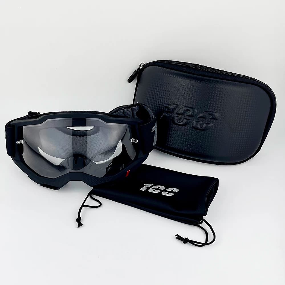 Un set di occhiali da moto occhiali da motocross casco MX Moto Dirt Bike ATV sci sport all'aria aperta scooter in vetro occhiali maschera