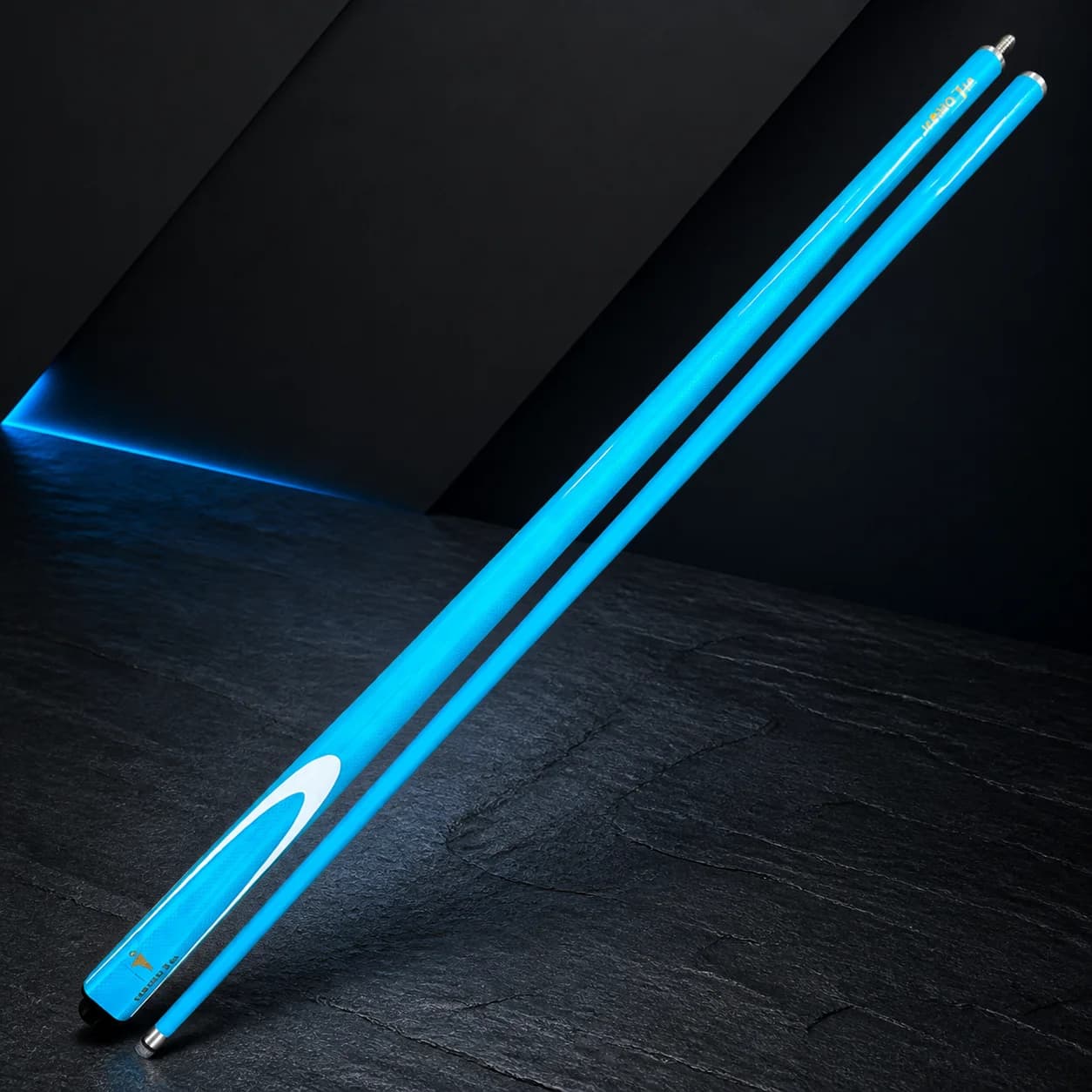 Premium Pool Cue Set, Large/Medium/Small Tips Optional, 1/2 Cue with Cue Case, Great Holiday Gift