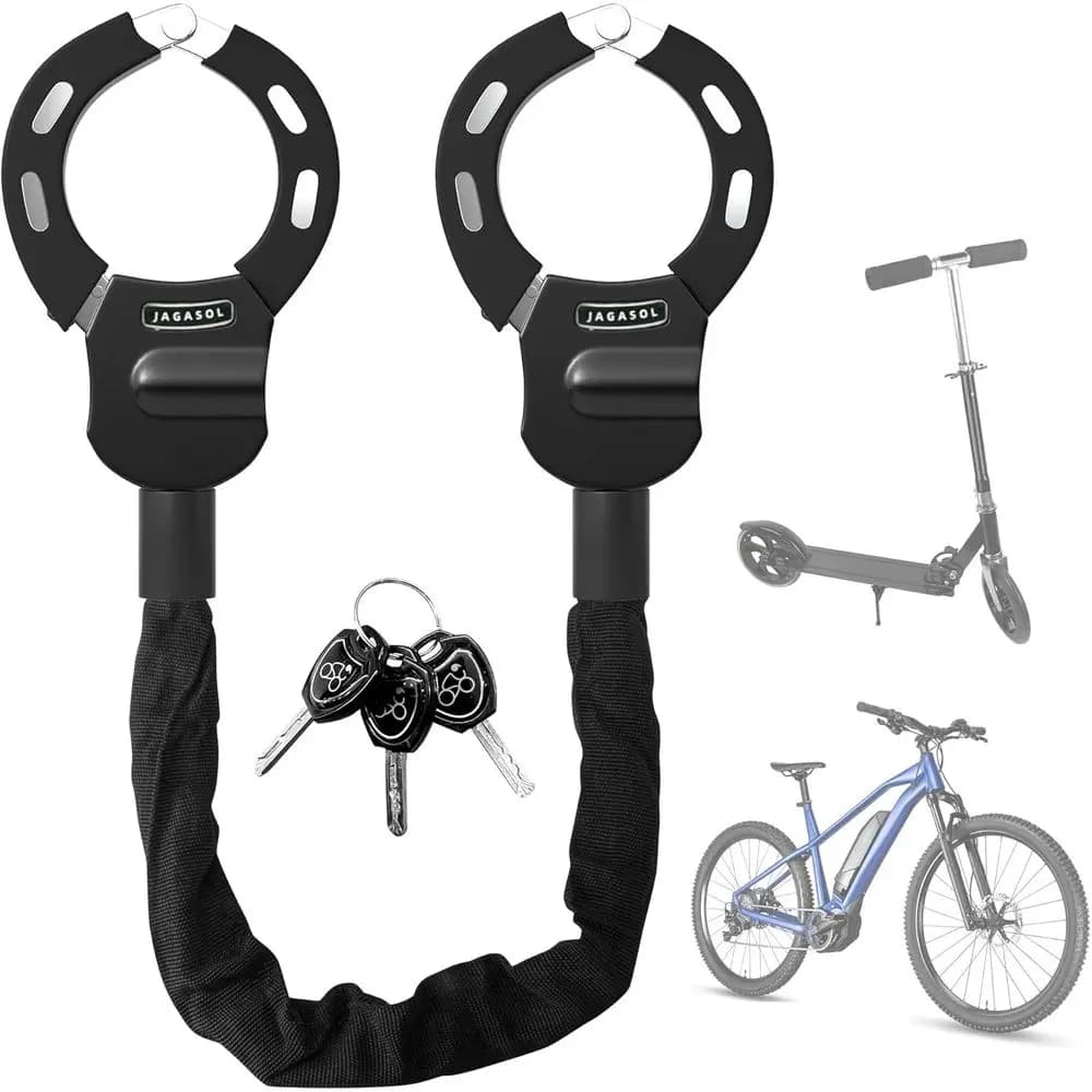 Catena Antifurto Resistente per Bicicletta, E-Bike, Moto, Scooter