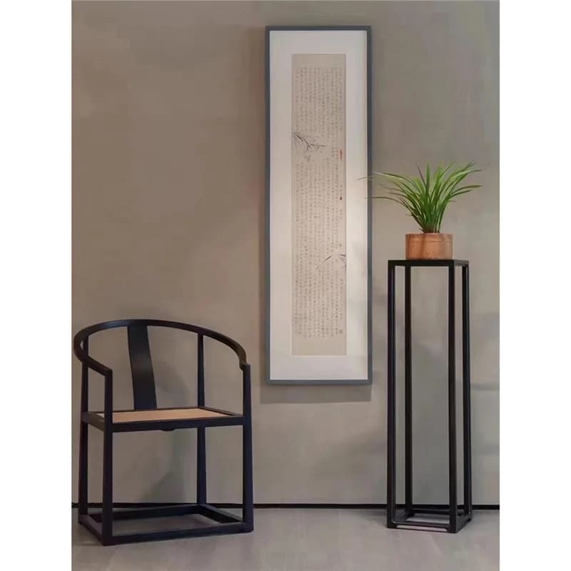 Balcony plant stand, solid wood plant stand, flower pot rack, living room floor-standing plant stand storage, balcony furniture