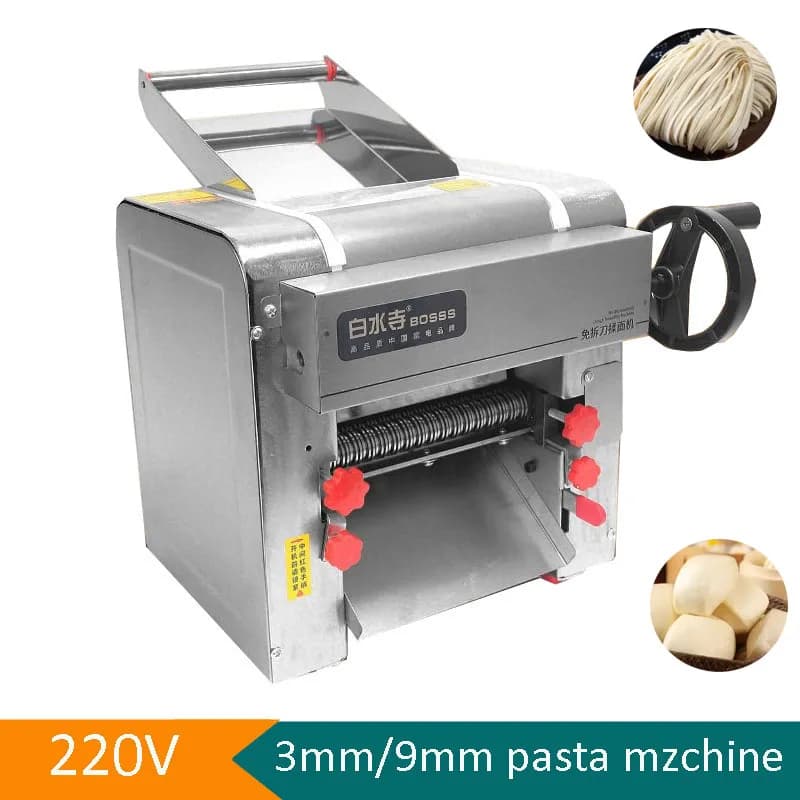 Macchina per Pasta Domestica e Commerciale ad Alta Efficienza, Nuovo Prodotto, Pressa per Impasto in Acciaio Inossidabile