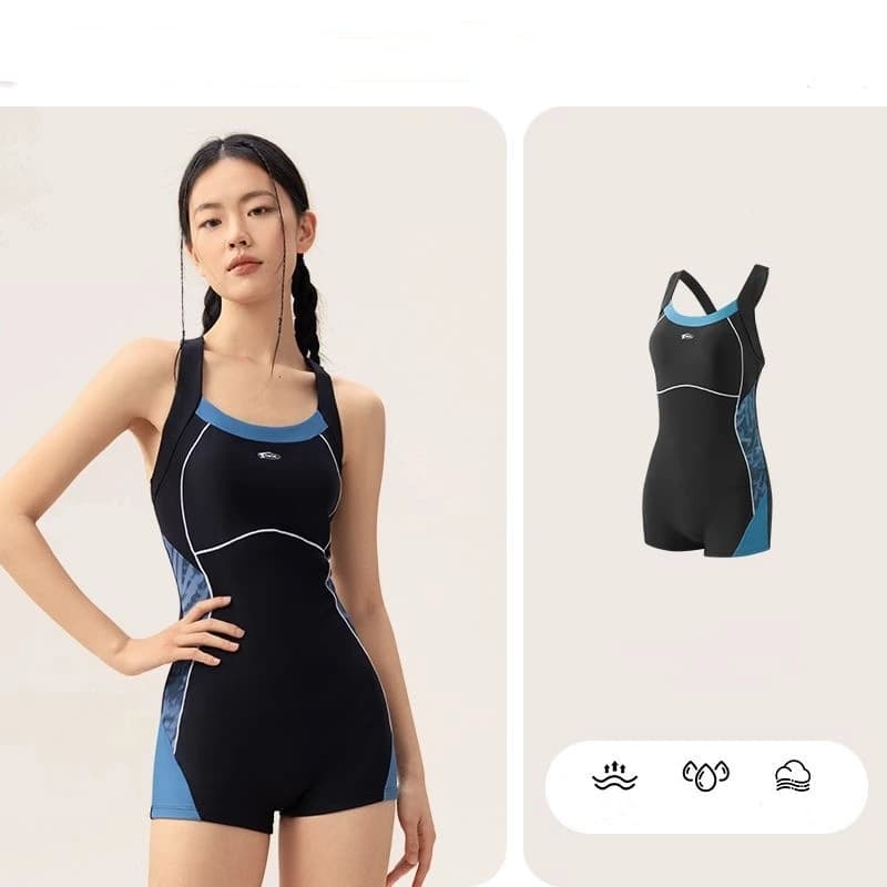 Outdoor Water Sports Fast Drying Women's Full Swimwear, Beach, Surfing, Waterproof Professional Bathing Costume