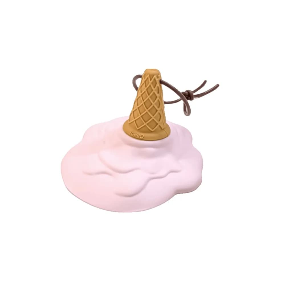 Fermaporta in PVC Morbido a Forma di Gelato, Cuscinetto Anti-Collisione Rimovibile, Protezione per Parete dal Design Divertente