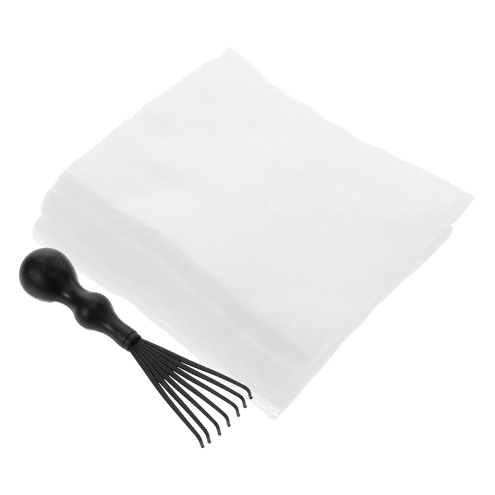 Set di 1 Spazzola per la Pulizia dei Cuscinetti, Strumento Ergonomico a Gancio per Pulizia Profonda delle Setole, Rimozione Rapida dei Capelli, Spazzola Portatile